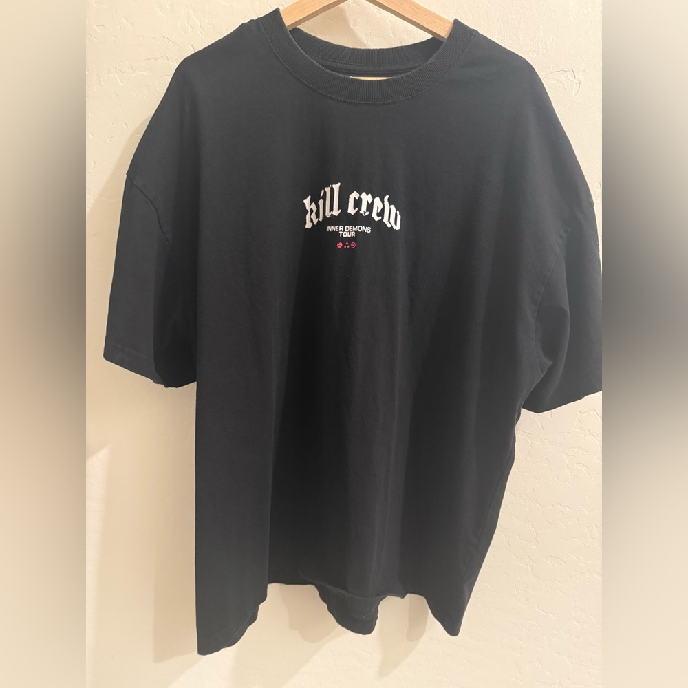Kill Crew Black Graphic Tee
